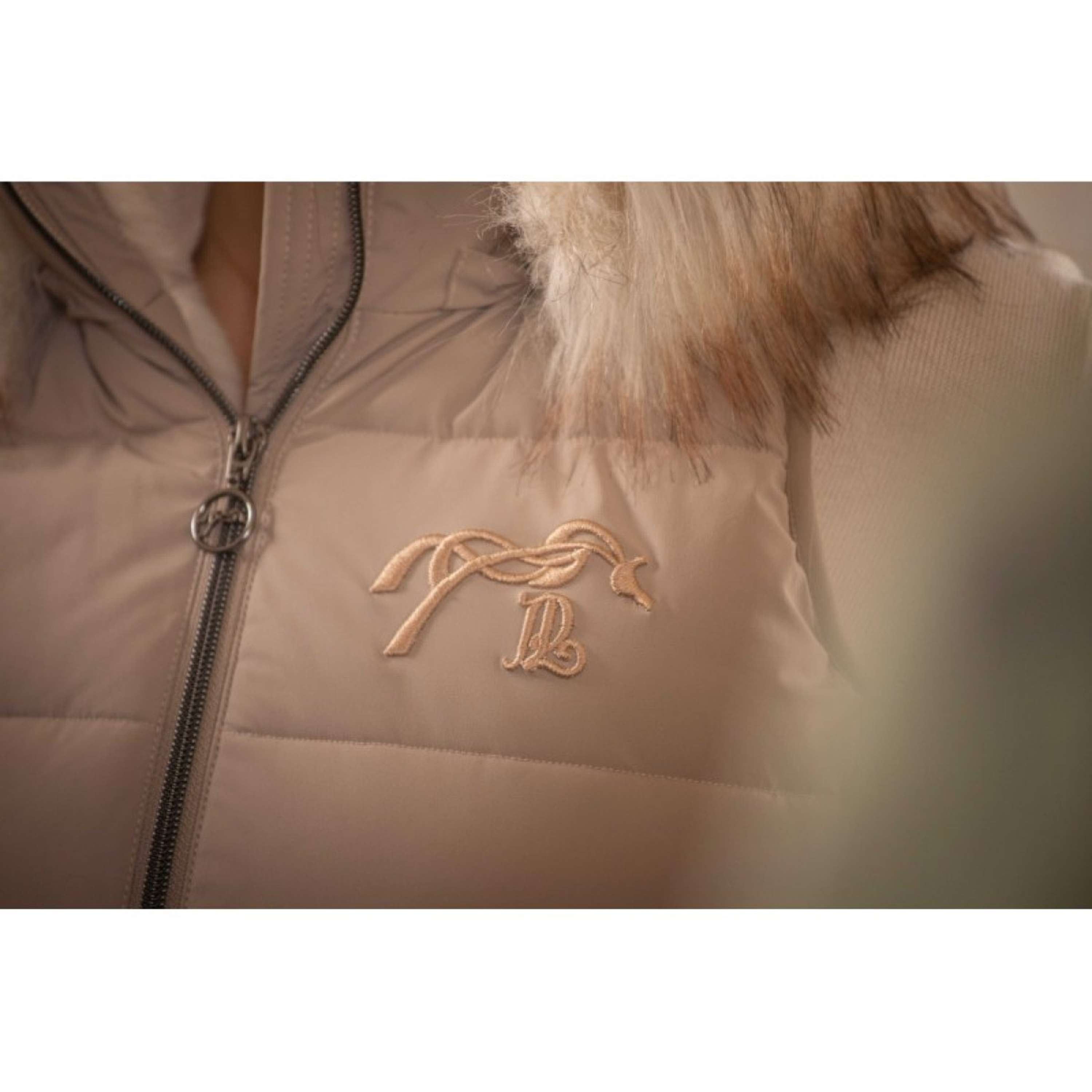 Pénélope Gilet Louxia Taupe