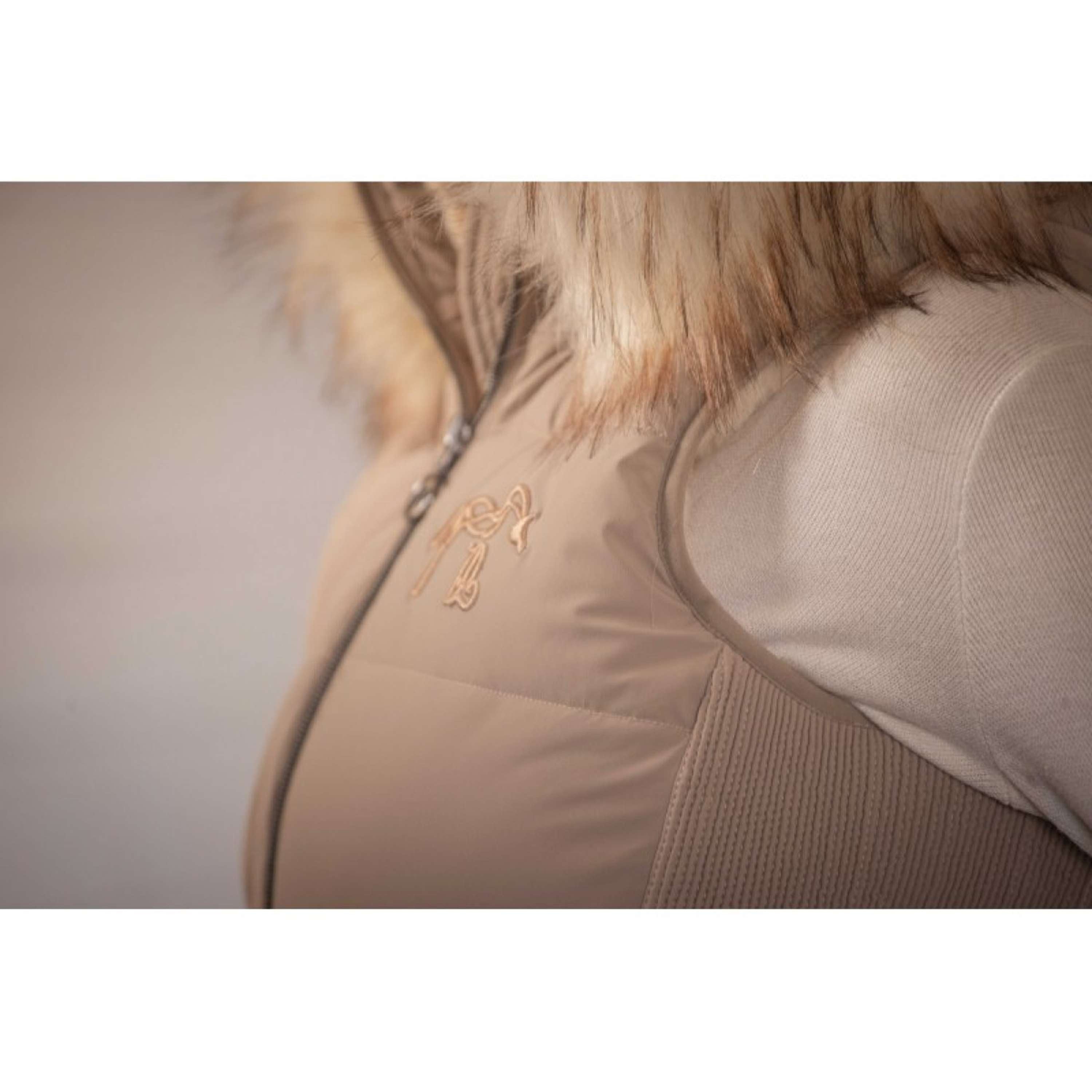 Pénélope Gilet Louxia Taupe