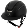 EQUITHÈME Casco da equitazione Nero opaco