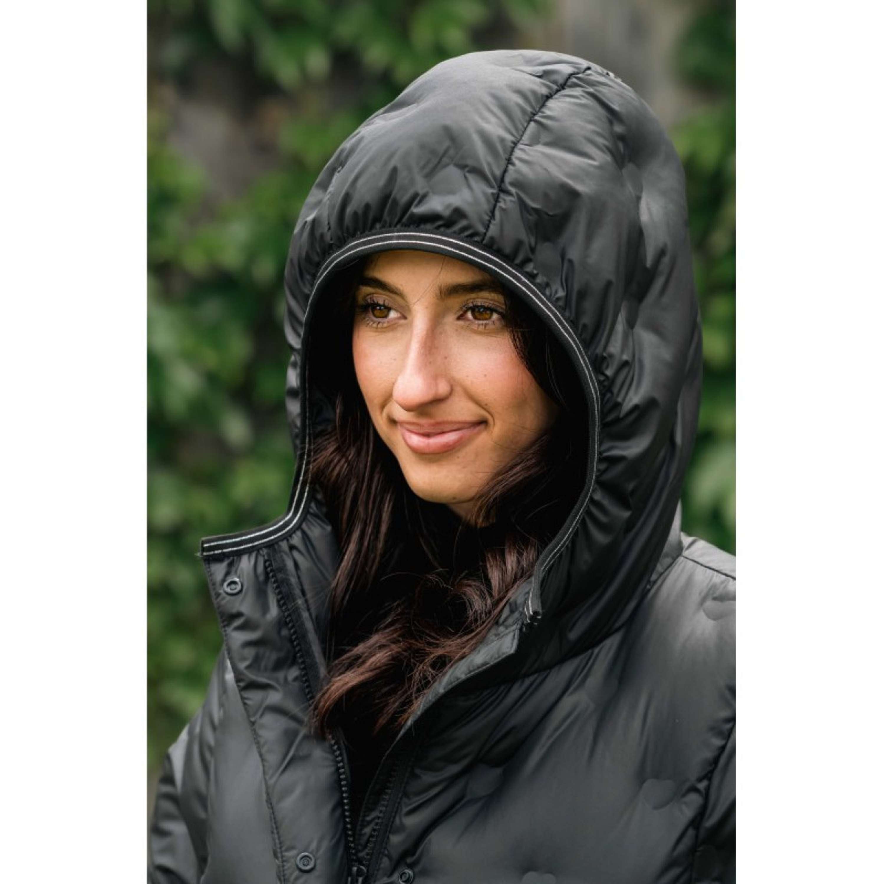 EQUITHÈME Cappotto Lungo Doris Nero