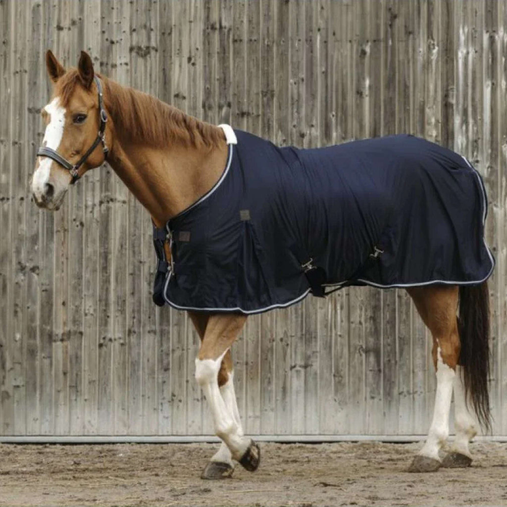 EQUITHÈME Coperta Antimosche Micro Mesh Navy