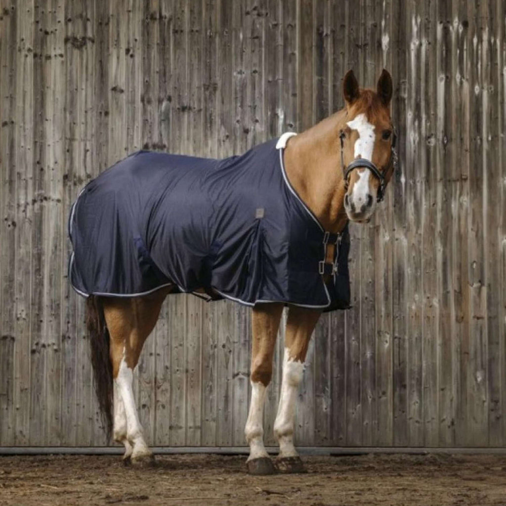 EQUITHÈME Coperta Antimosche Micro Mesh Navy