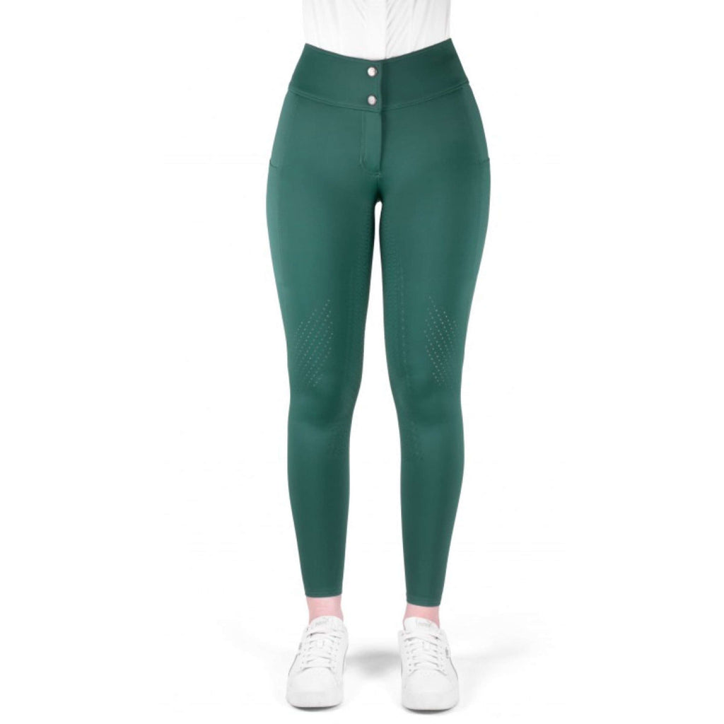 EQUITHÈME Pantaloni da Equitazione Madison Blu anatra