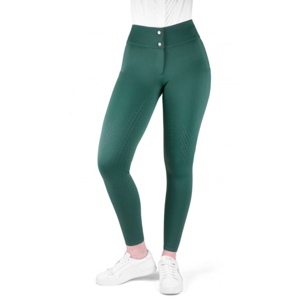 EQUITHÈME Pantaloni da Equitazione Madison Blu anatra