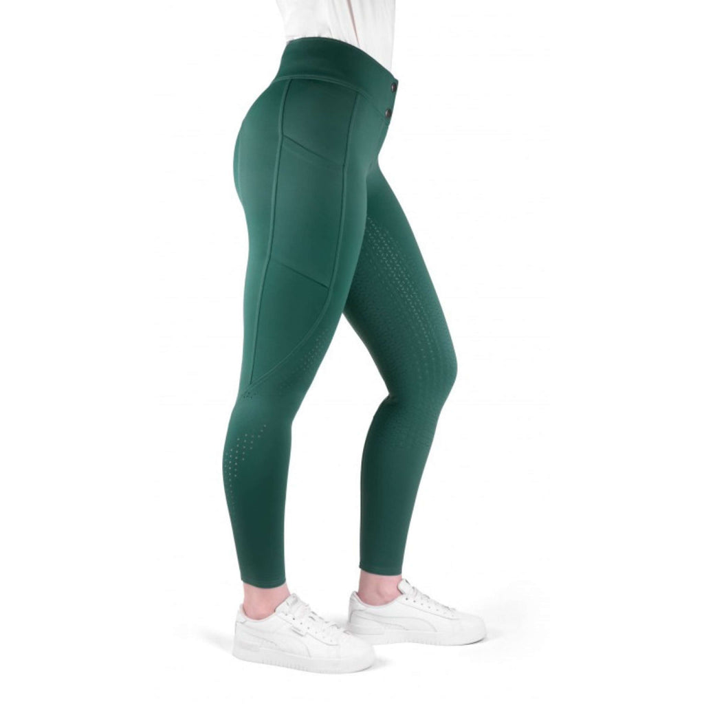 EQUITHÈME Pantaloni da Equitazione Madison Blu anatra