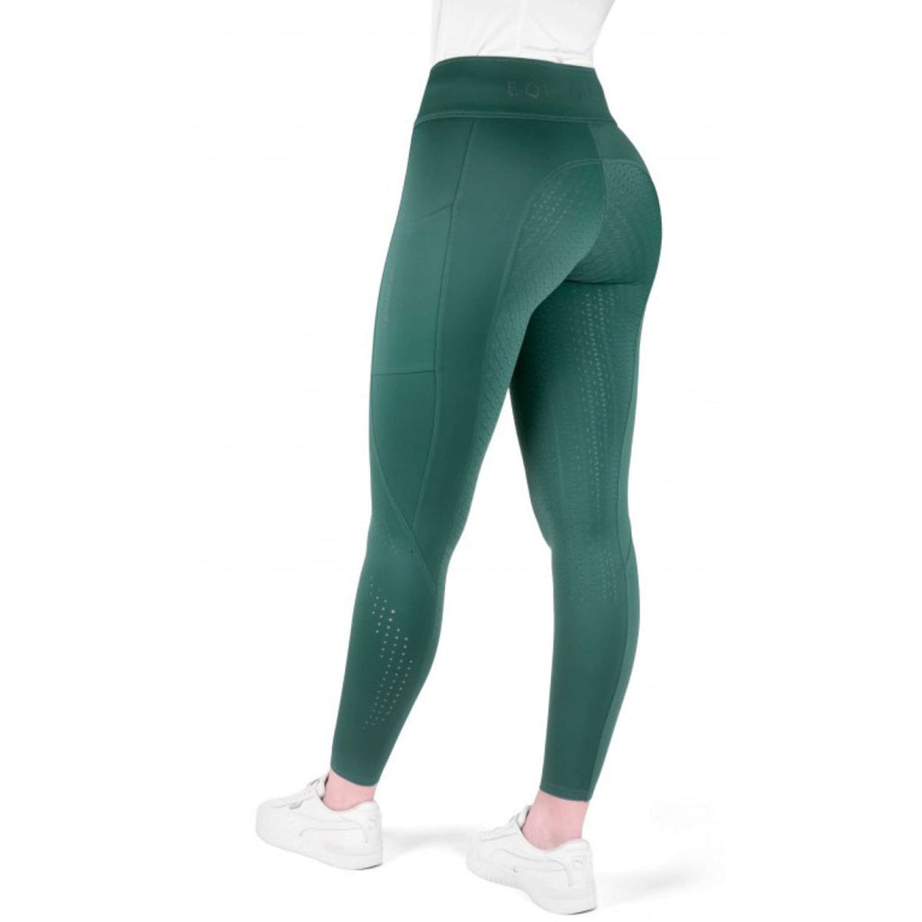 EQUITHÈME Pantaloni da Equitazione Madison Blu anatra