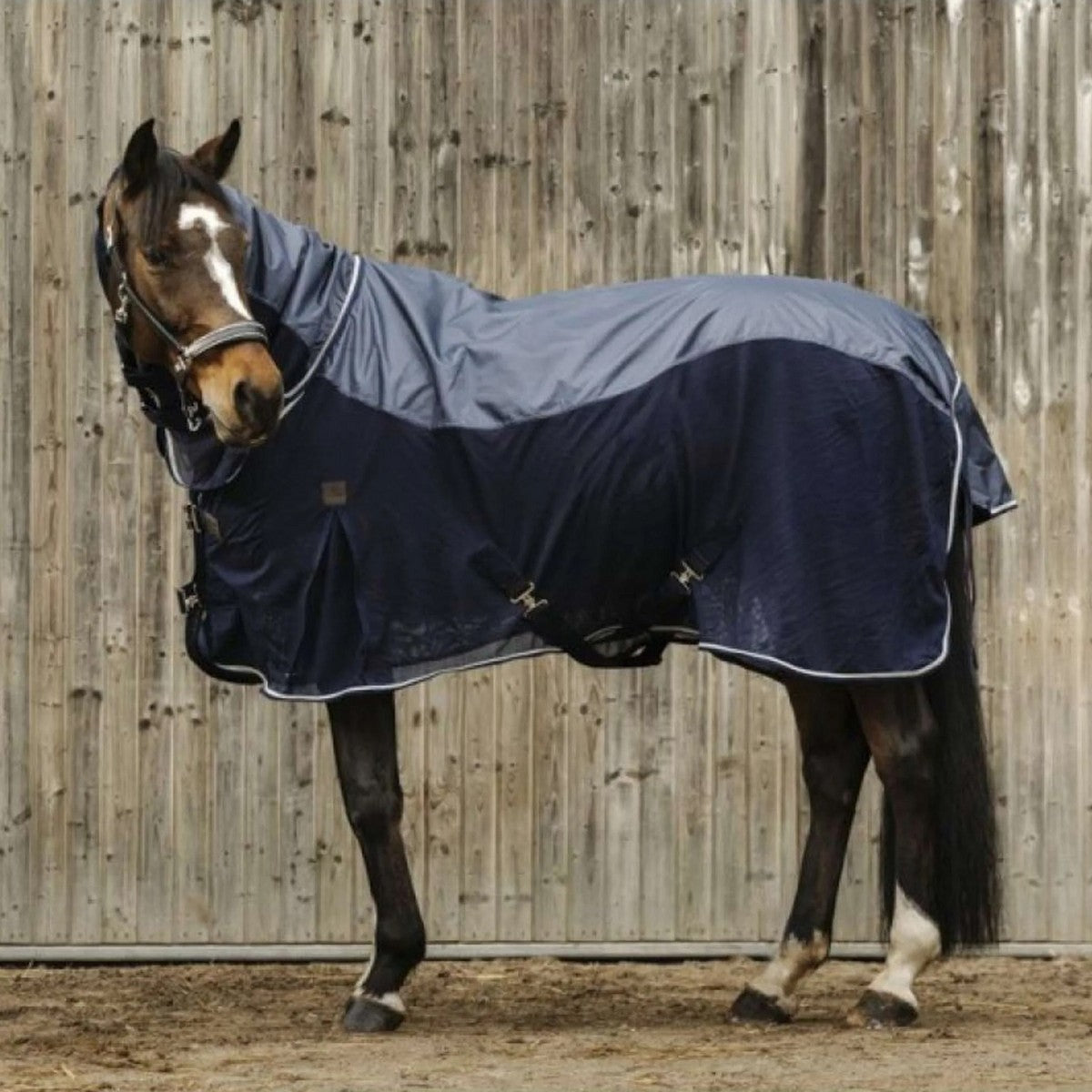 EQUITHÈME Coperta Estiva 3-in-1 Mixte Navy