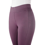 EQUITHÈME Leggings da Equitazione Birdy Full Grip Lilla
