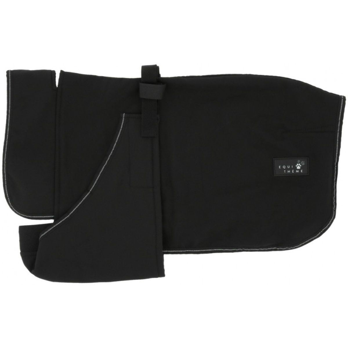 EQUITHÈME Coperta per Cani Softshell Nero