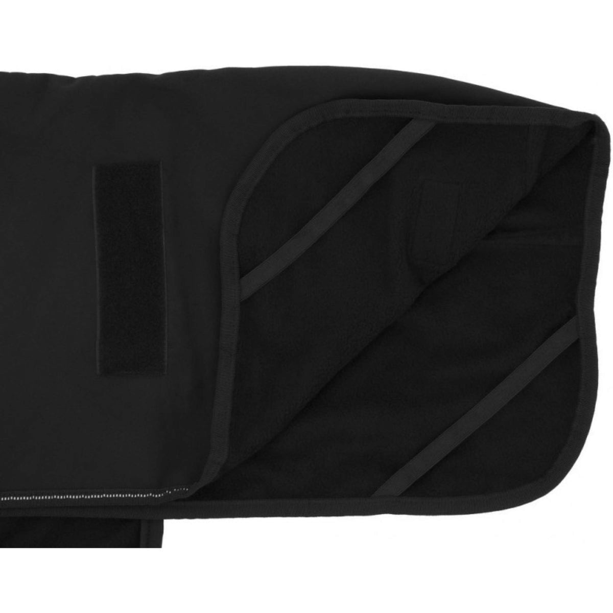 EQUITHÈME Coperta per Cani Softshell Nero