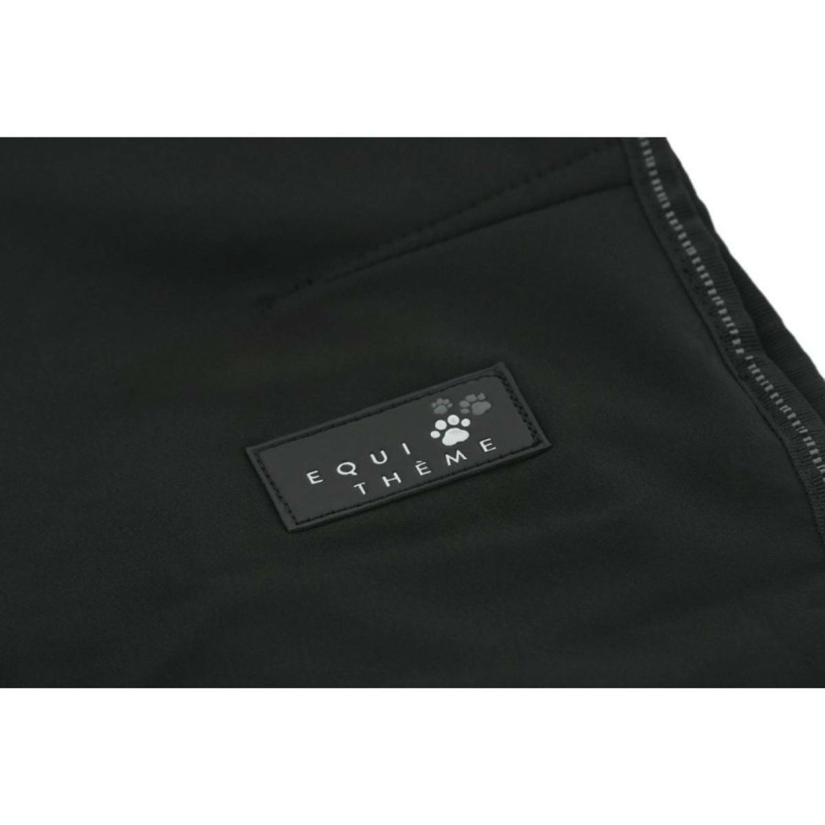 EQUITHÈME Coperta per Cani Softshell Nero