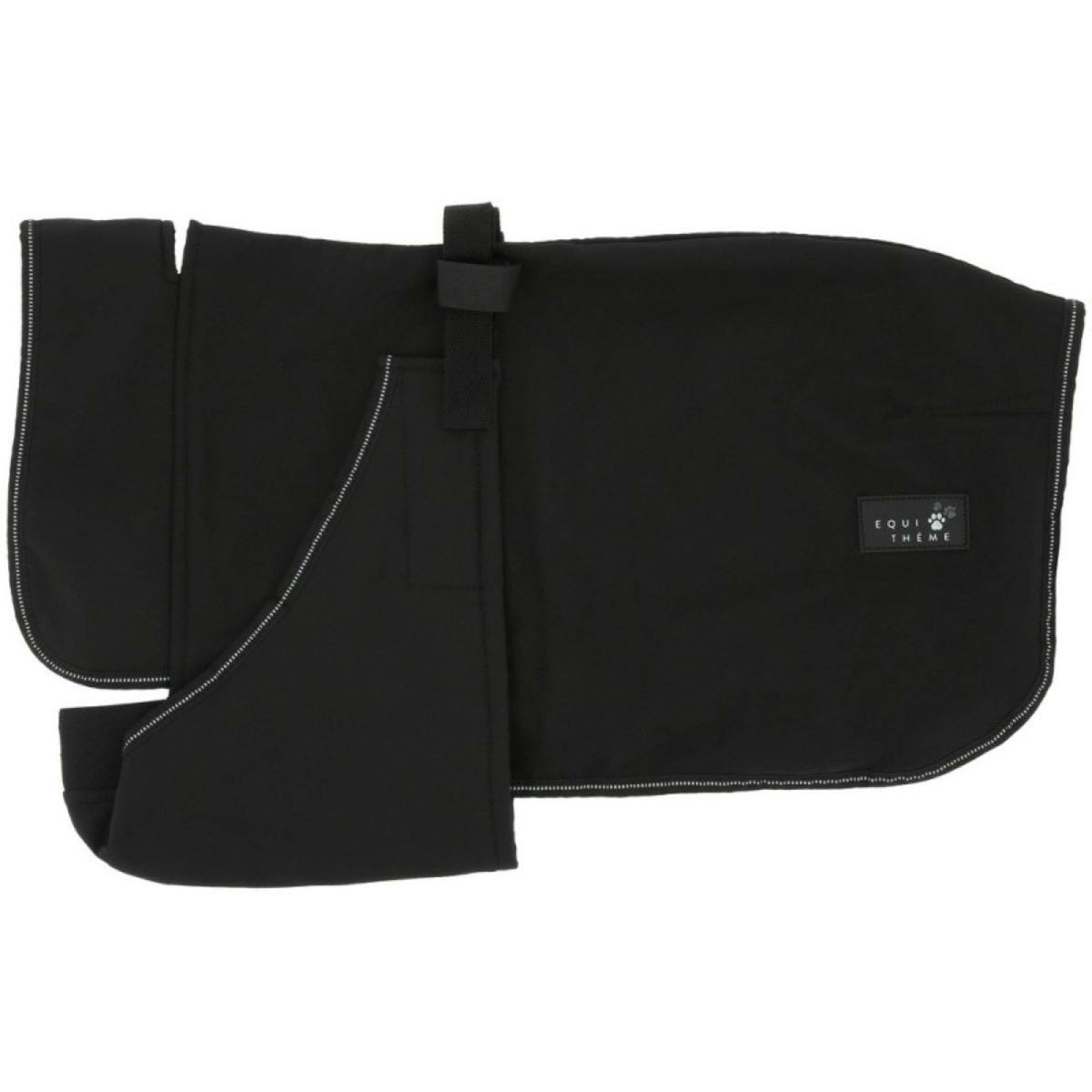 EQUITHÈME Coperta per Cani Softshell Nero