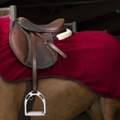 EQUITHÈME Coperta da esercizio Teddy Fleece Bordeaux