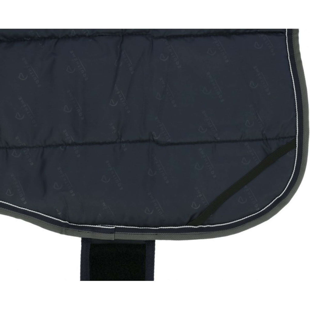 EQUITHÈME Coperta per Cani Tyrex 600D 220g Blu marino/verde