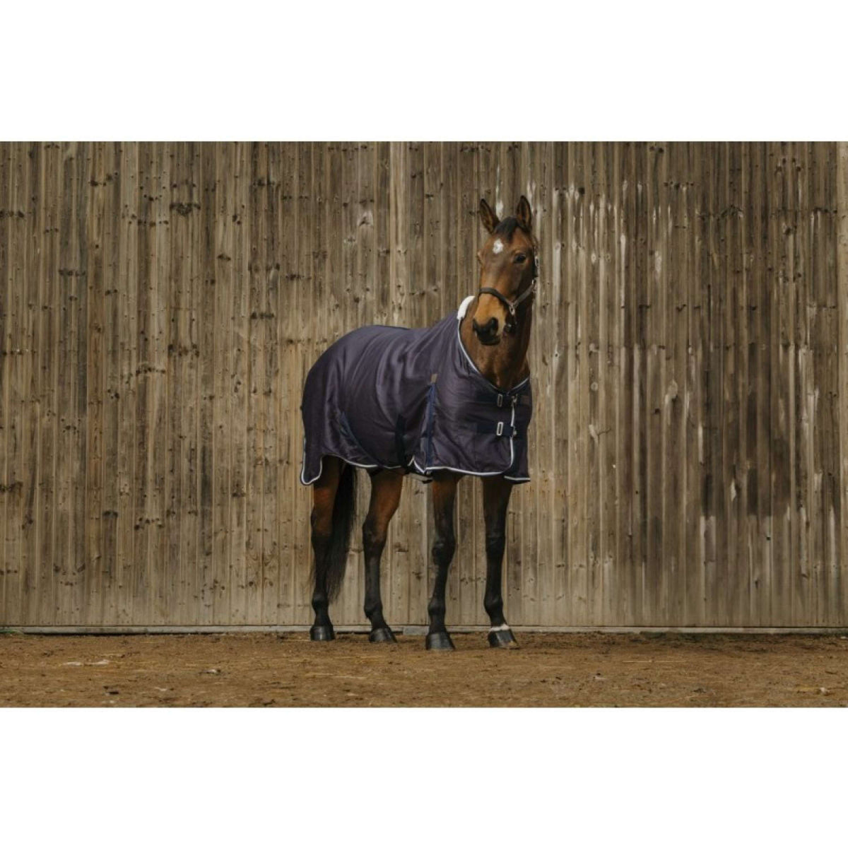 EQUITHÈME Coperta Estiva Vague Navy