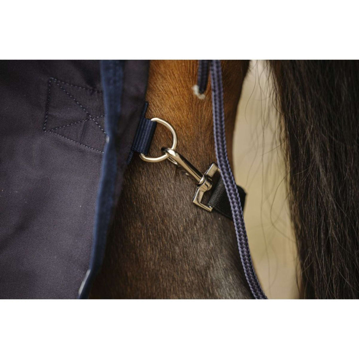 EQUITHÈME Coperta Estiva Vague Navy