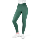 EQUITHÈME Leggings da Equitazione Flora Full Grip Blu anatra