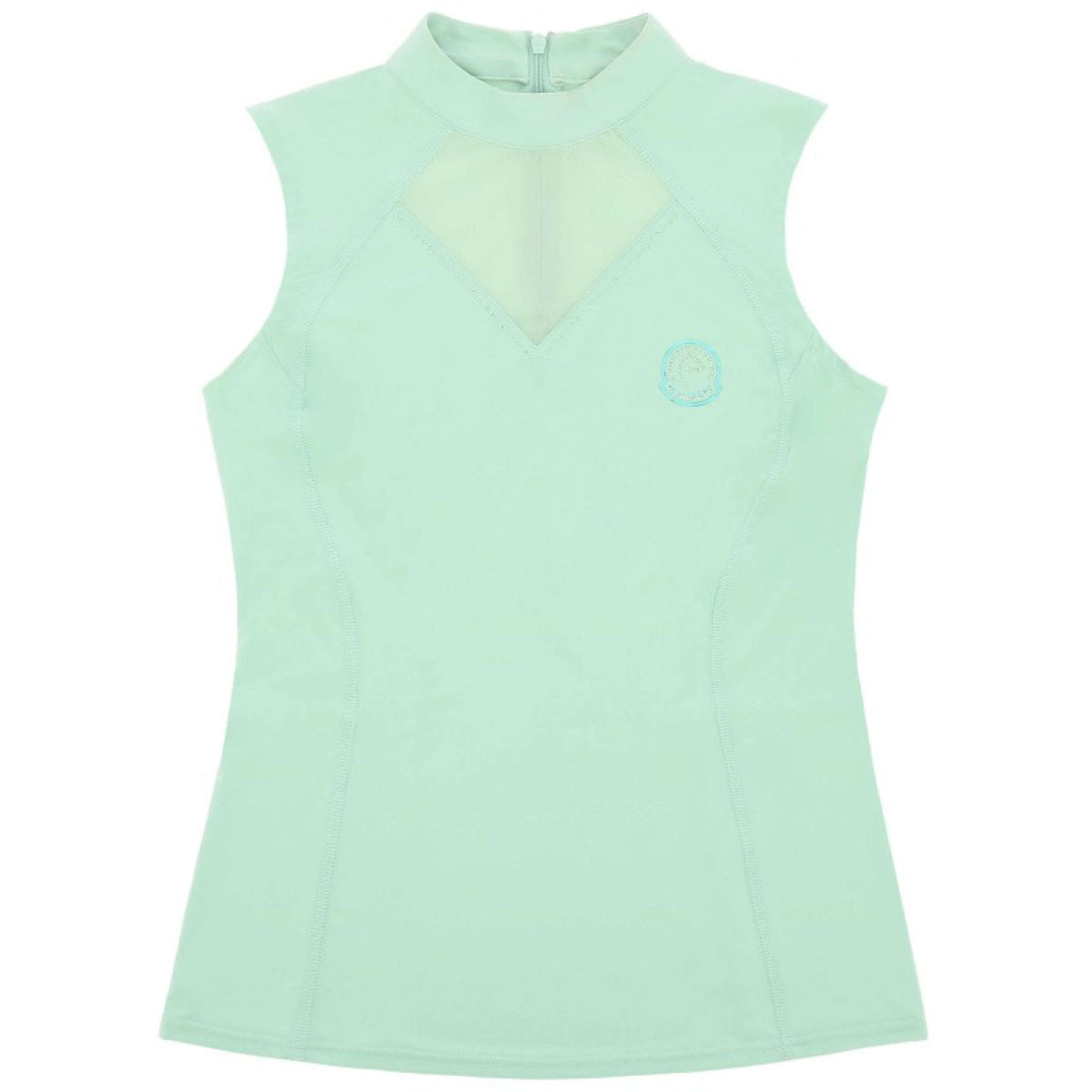 EQUITHÈME Maglia Carla Senza Maniche Menta/Verde