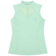EQUITHÈME Maglia Carla Senza Maniche Menta/Verde