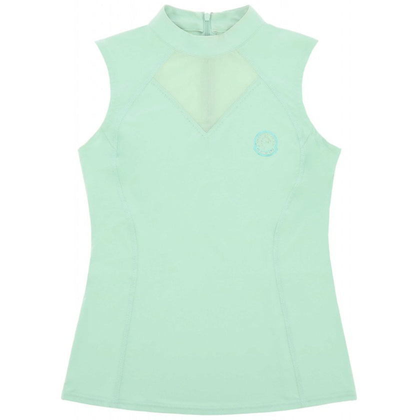 EQUITHÈME Maglia Carla Senza Maniche Menta/Verde