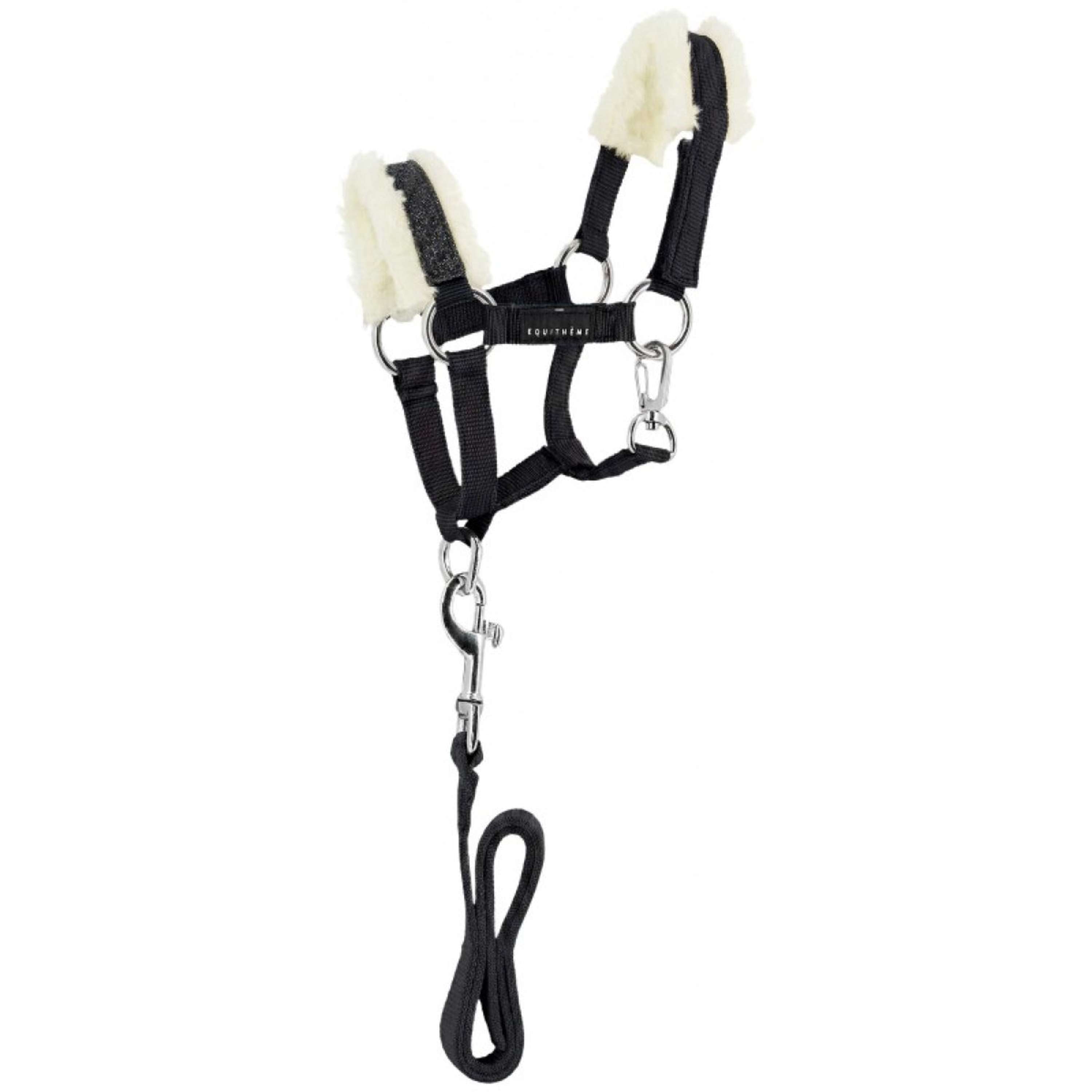EQUITHÈME Set Cavezza Pony Academy Scintillio nero