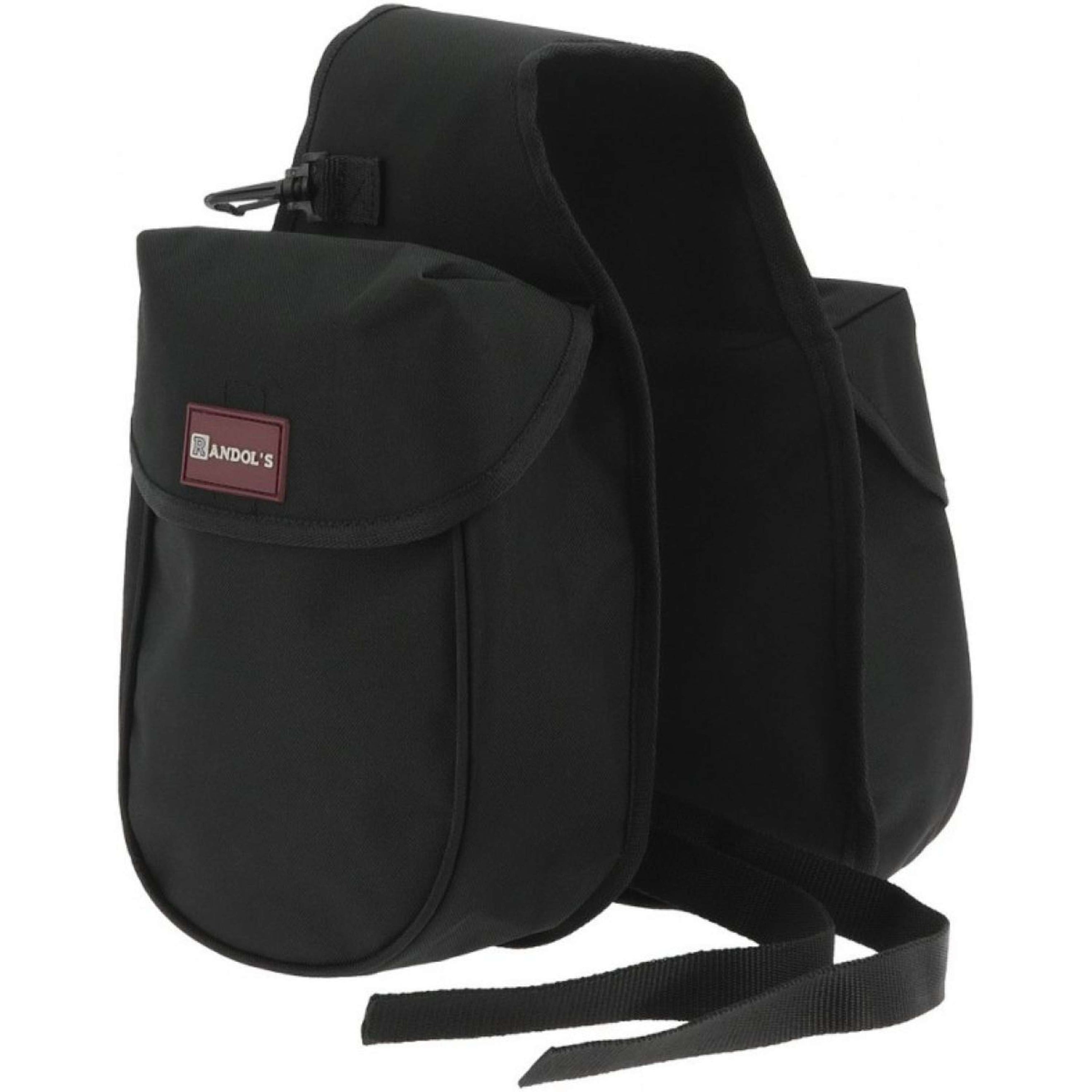 Randol's Borsa Doppia da Sella Front Nero Randol's Borsa Doppia da Sella Front Nero