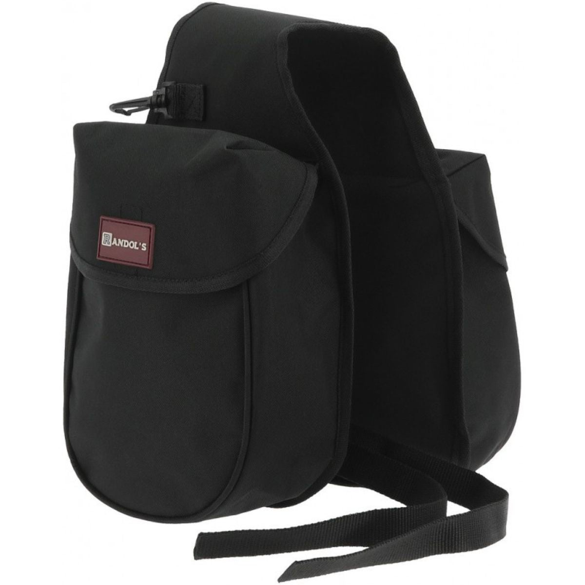 Randol's Borsa Doppia da Sella Front Nero