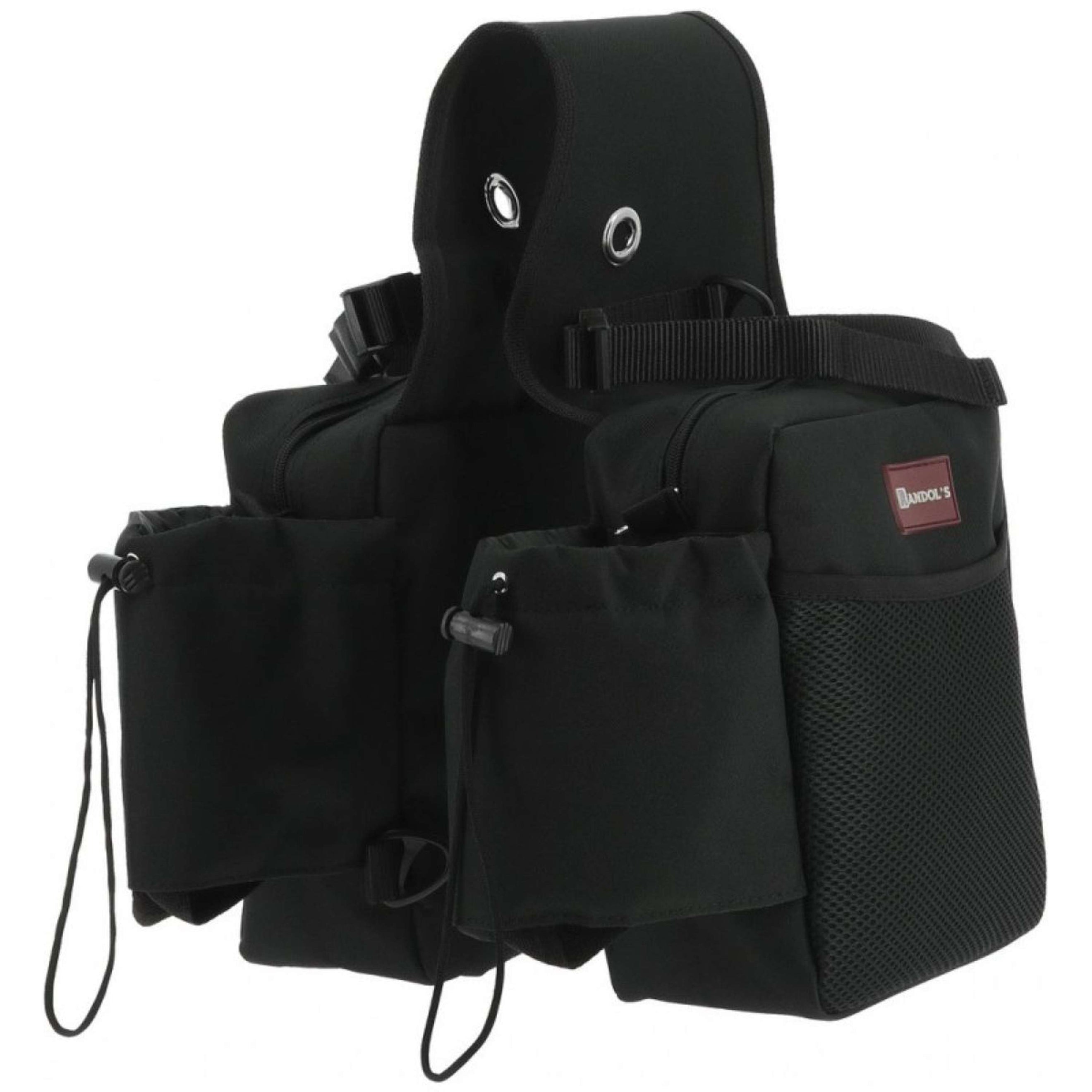 Randol's Borsa Doppia da Sella Hiking Nero Randol's Borsa Doppia da Sella Hiking Nero