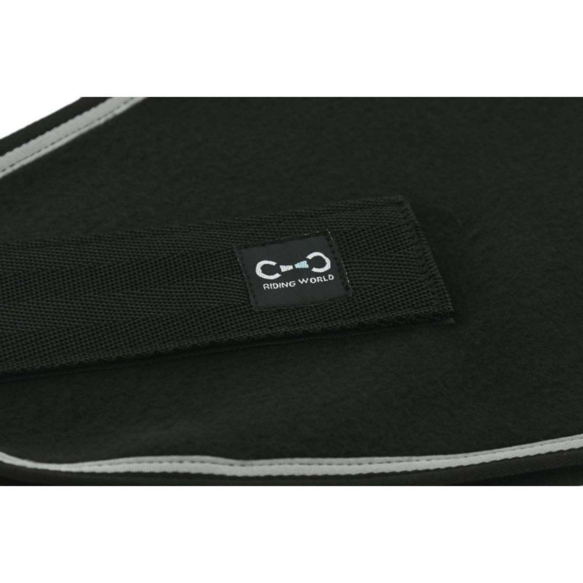 Riding World Coperta per Cani Fleece Nero