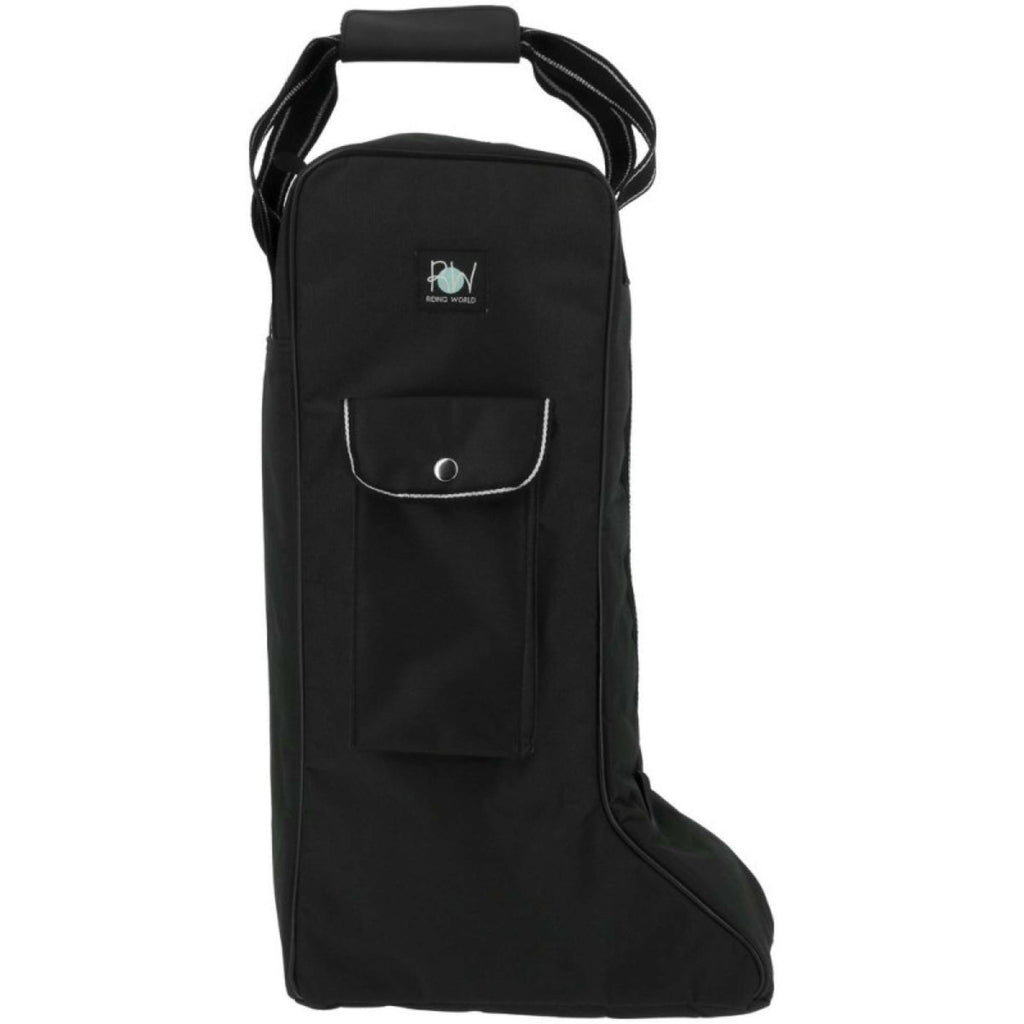 Riding World Borsa per Stivali Nero