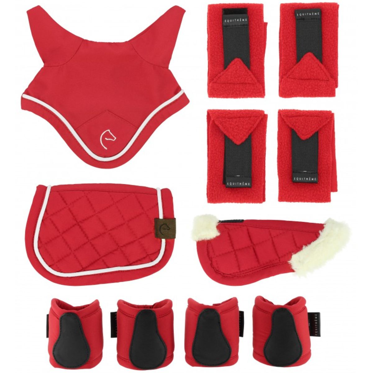 EQUITHÈME Set di accessori Mini Pony Academy Rosso