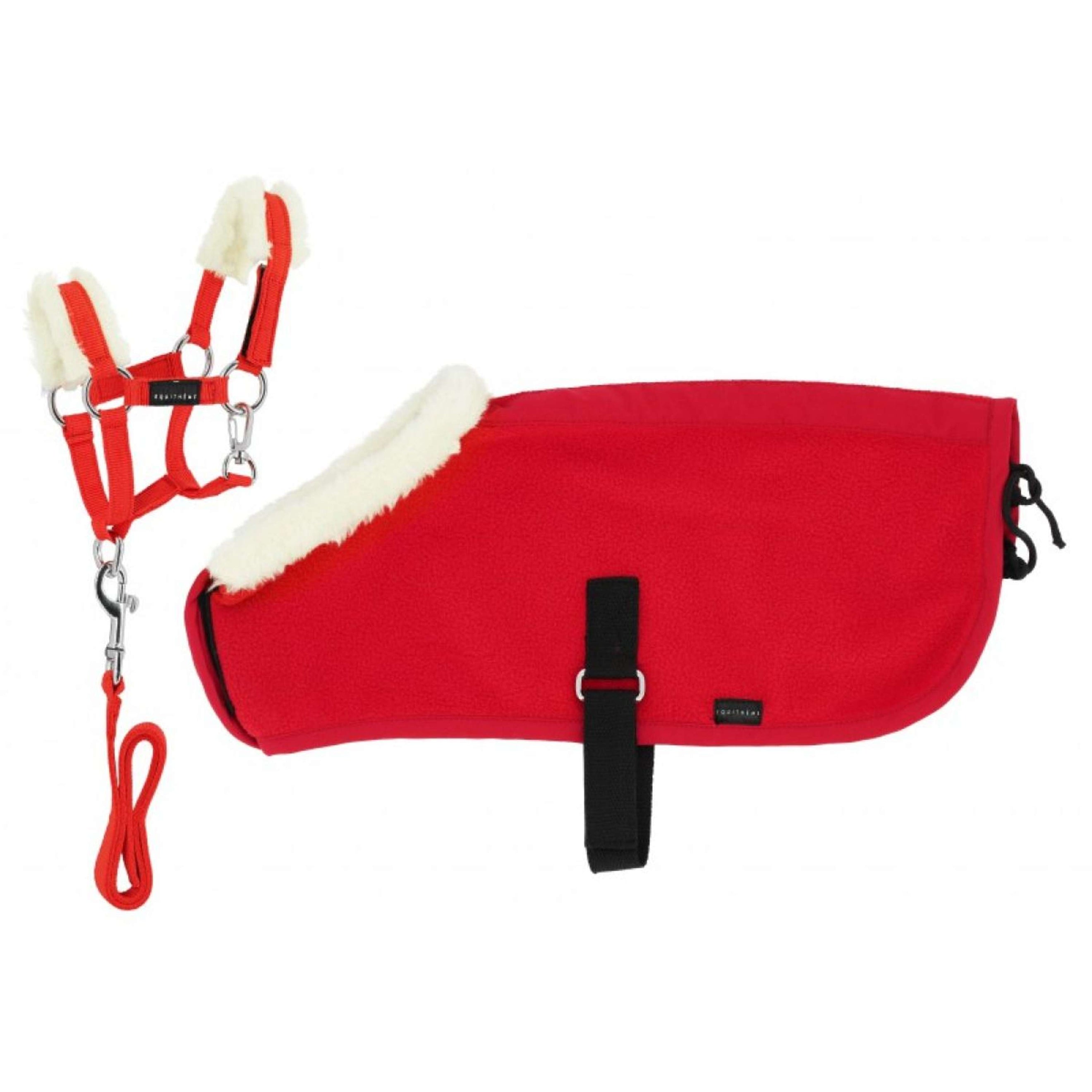 EQUITHÈME Mostra set di coperte Mini Pony Academy Rosso