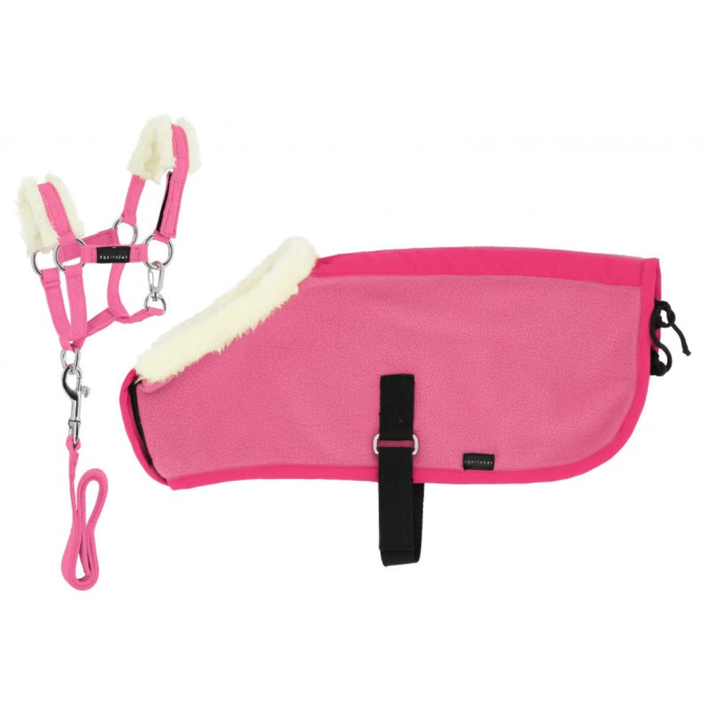 EQUITHÈME Mostra set di coperte Mini Pony Academy Rosa