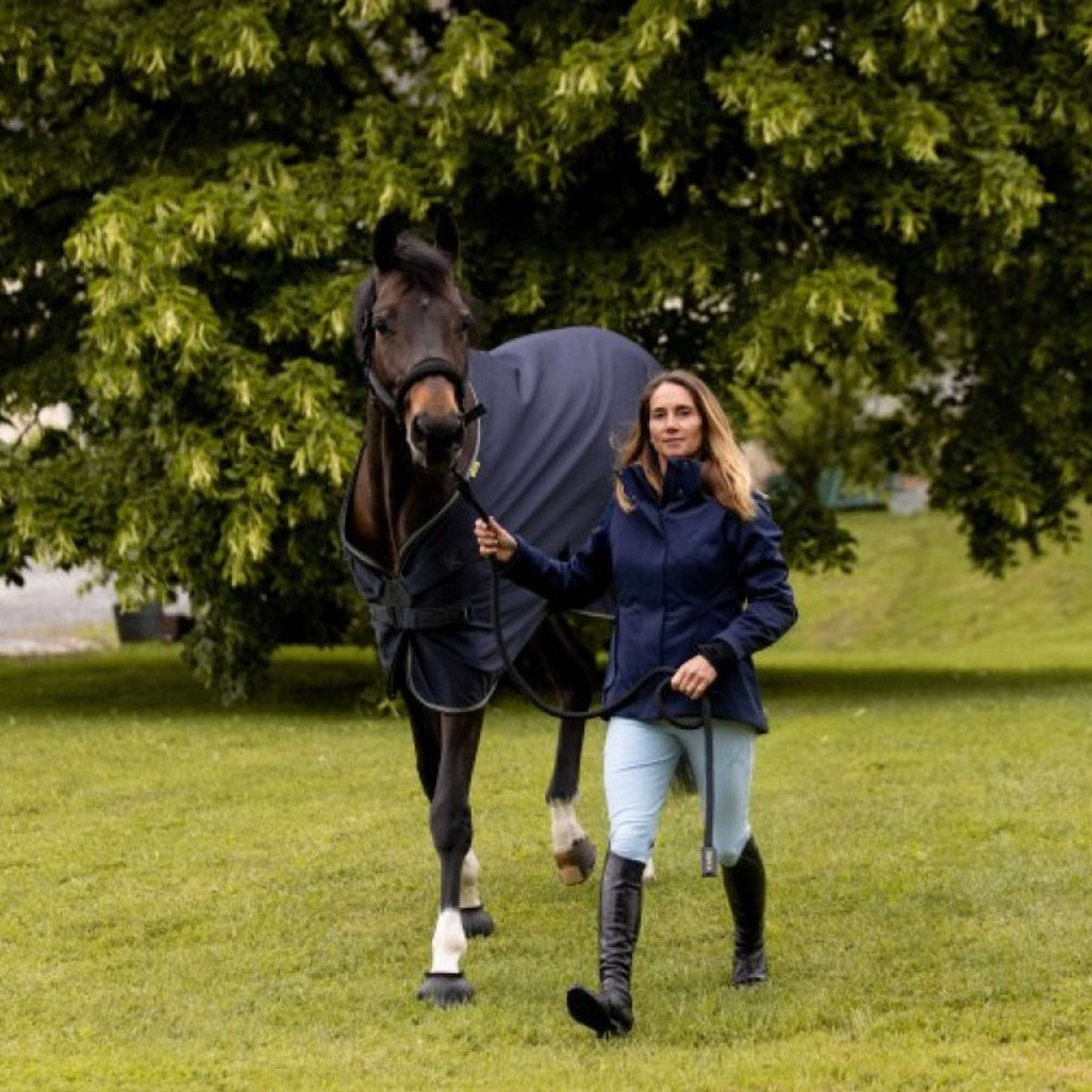 K by EQUITHÈME Giacca Balance Navy
