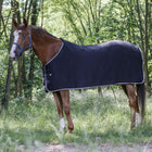 Riding World Coperta in Pile Pile Polar Navy