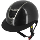 EQUITHÈME Casco da equitazione Airy LM Mips Nero/Carbonio
