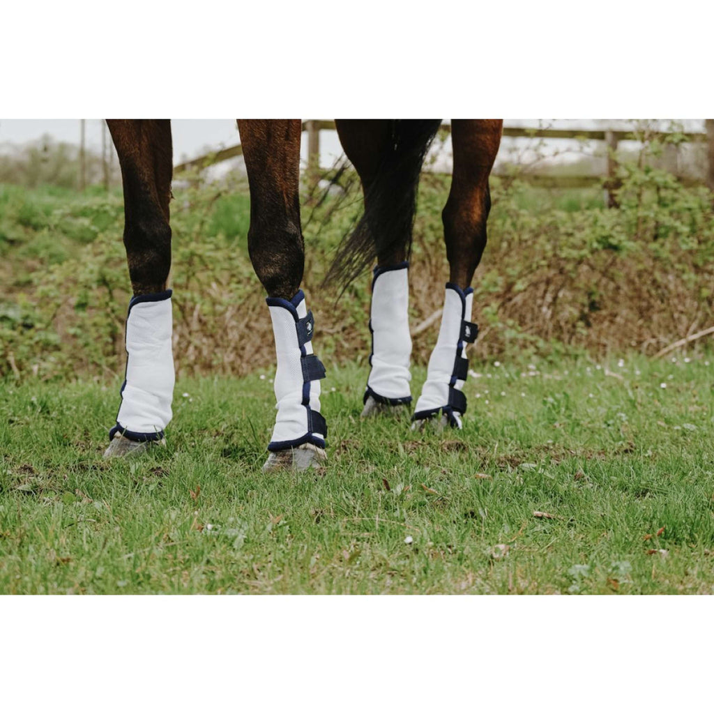 Riding World Protezione anti-mosche Bianco