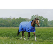 EQUITHÈME Tappeto da Esterno 1200D 150g Aisance High Neck Royal Blue
