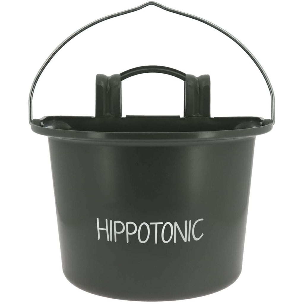 Hippotonic Ciotola per Cibo con Manico Grigio Scuro