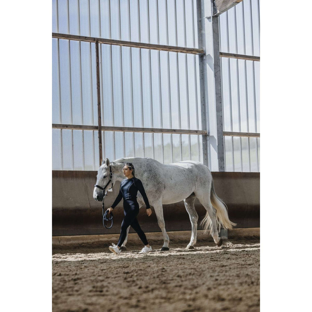 EQUITHÈME Leggings da Equitazione Acacia Nero