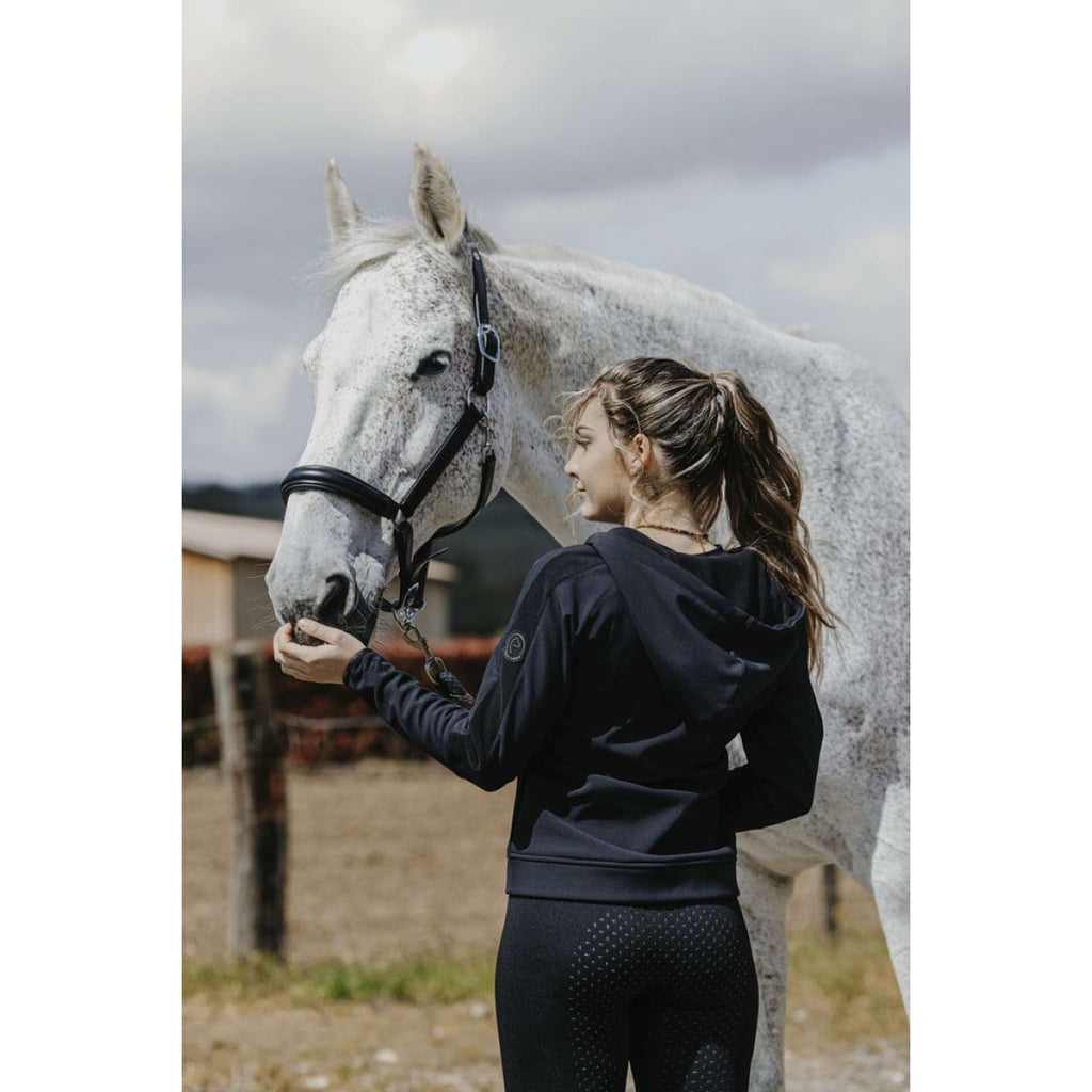 EQUITHÈME Leggings da Equitazione Acacia Nero