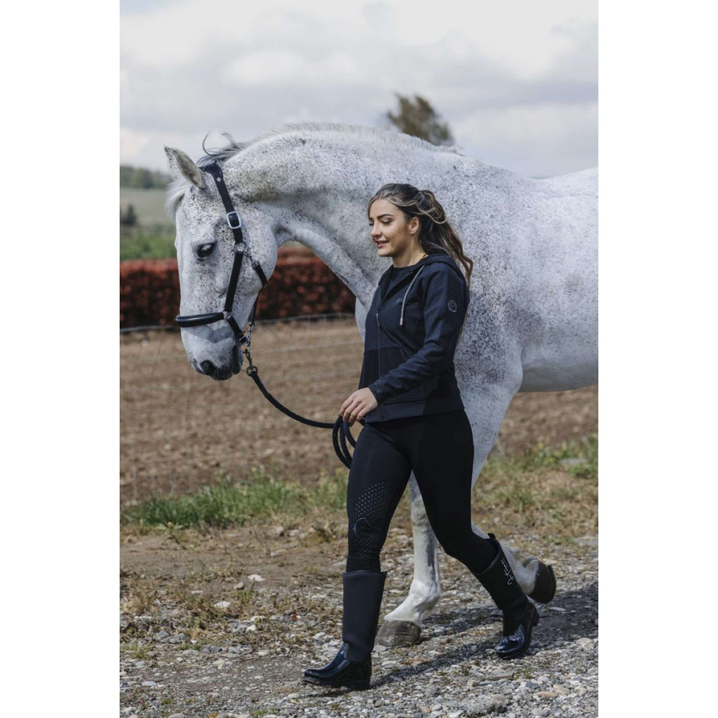 EQUITHÈME Leggings da Equitazione Acacia Nero