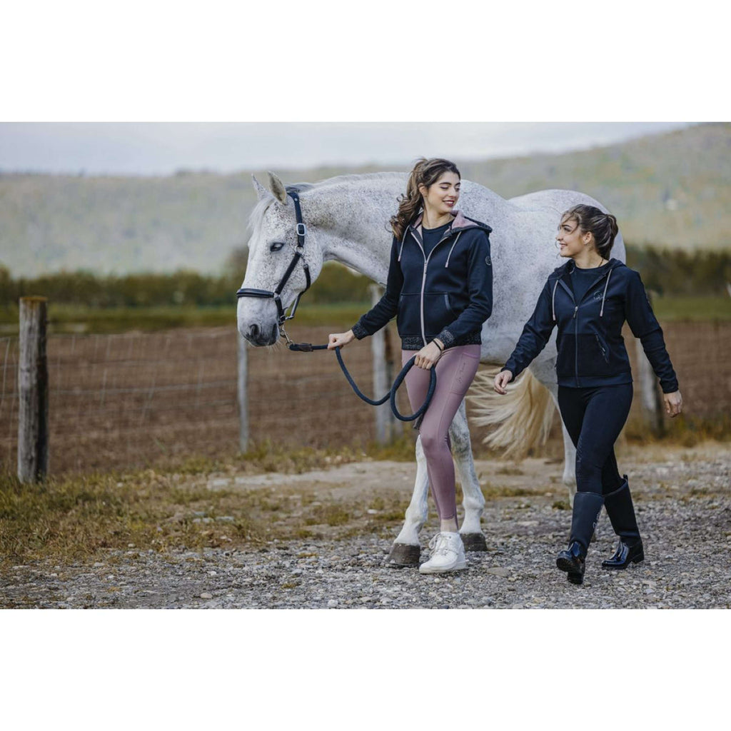 EQUITHÈME Leggings da Equitazione Acacia Nero
