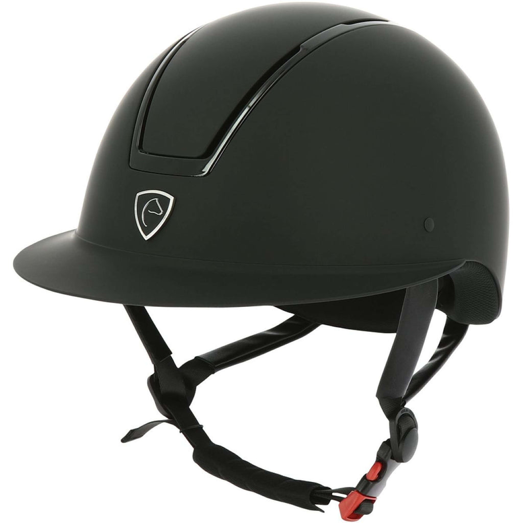 EQUITHÈME Casco da equitazione Glint Mat Nero