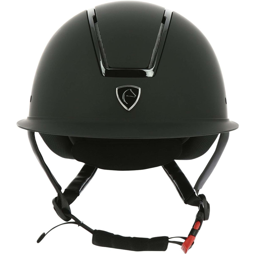 EQUITHÈME Casco da equitazione Glint Mat Nero