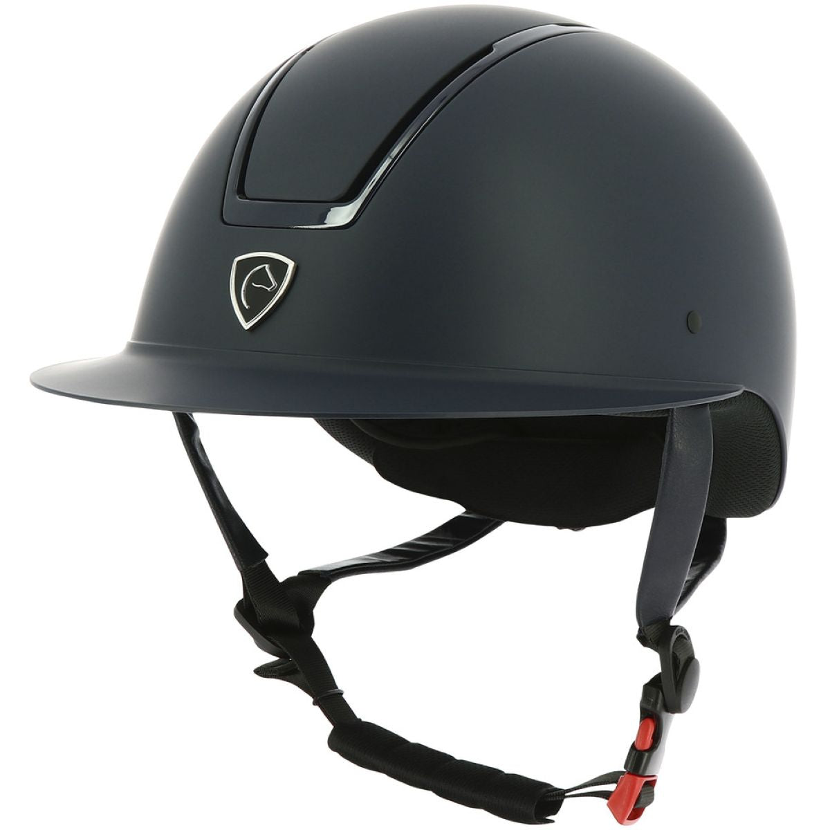 EQUITHÈME Cappellino Glint Mat Blu/Blu