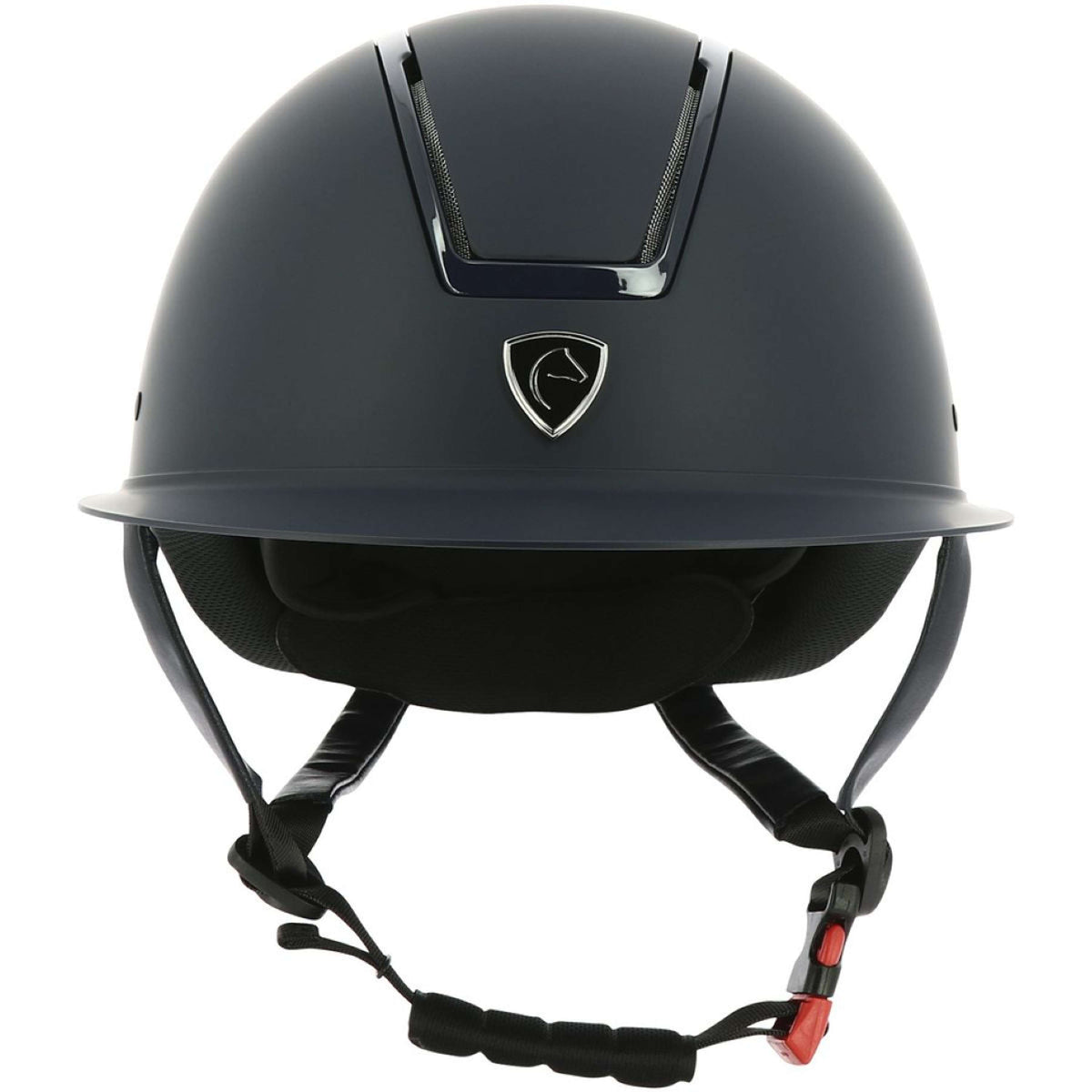 EQUITHÈME Cappellino Glint Mat Blu/Blu