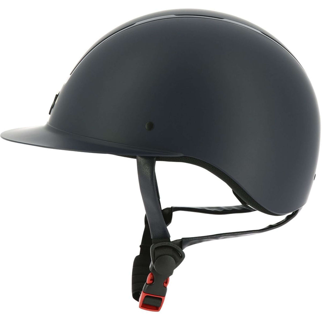 EQUITHÈME Casco da equitazione Glint Mat Blu/Blu