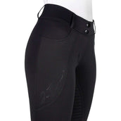 EQUITHÈME Pantaloni da Equitazione Elsa Full Grip Nero