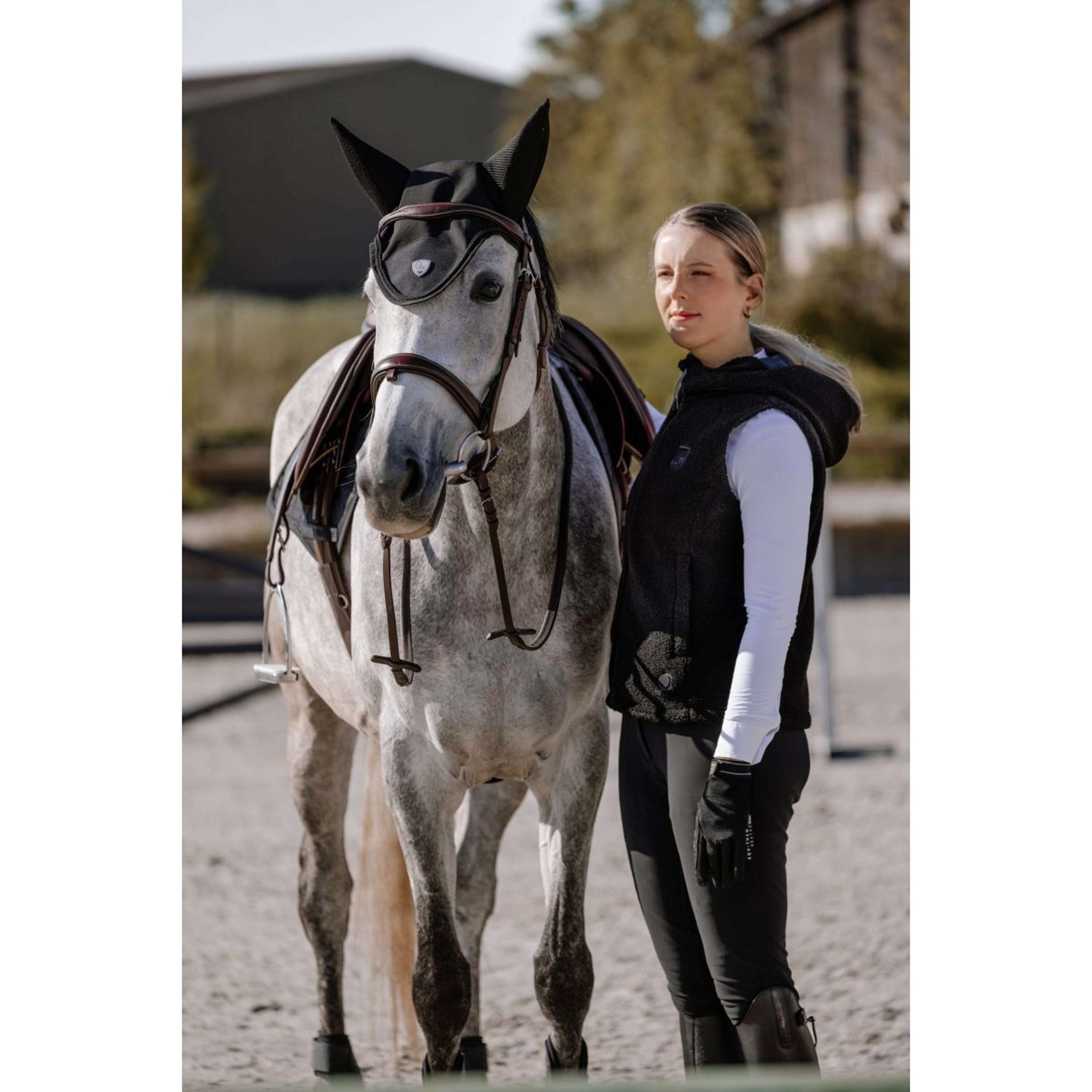 EQUITHÈME Gilet Riscaldato Valery Nero EQUITHÈME Gilet Riscaldato Valery Nero